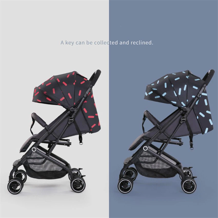 New Matched Color and Single-Hand Folding Pockit Baby Stroller