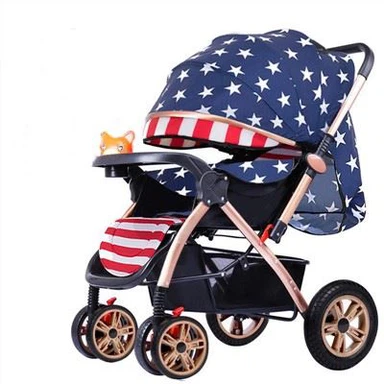Automatic Folding Baby Stroller